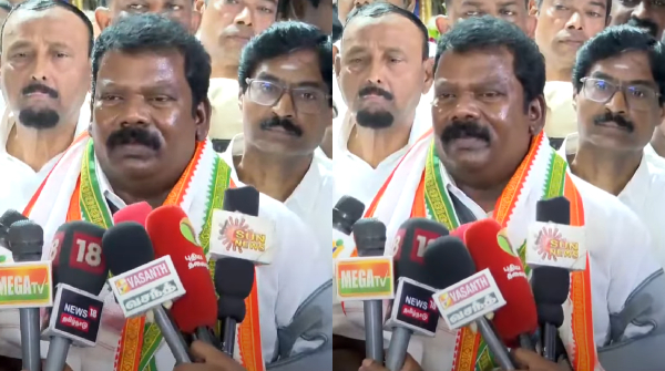 2026 deputy chief minister poster controversy Congress Selvaperunthagai explains