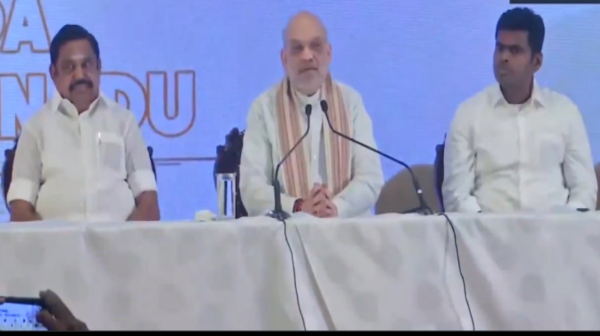 aiadmk bjp alliance bjp admk amit shah Annamalai Edappadi Palanisamy