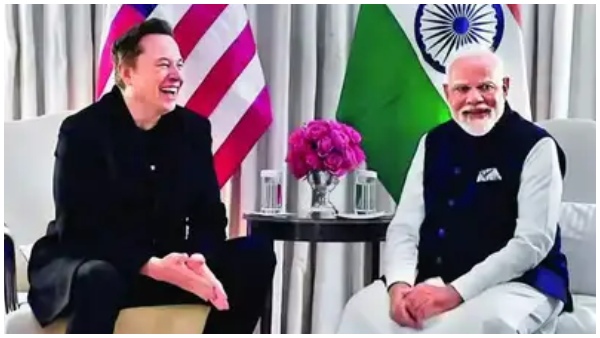 Modi Elon Musk Tesla