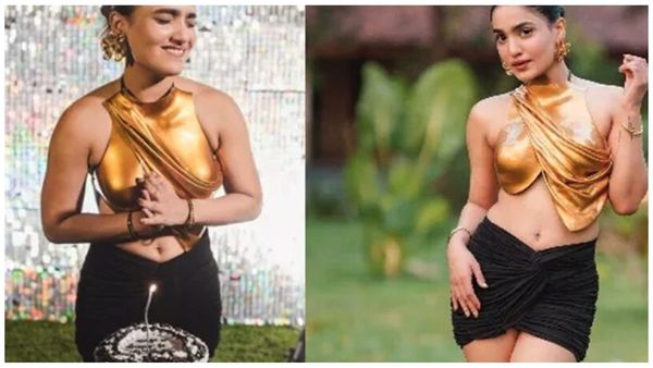 Television Golden Blouse Saniya Iyyappan