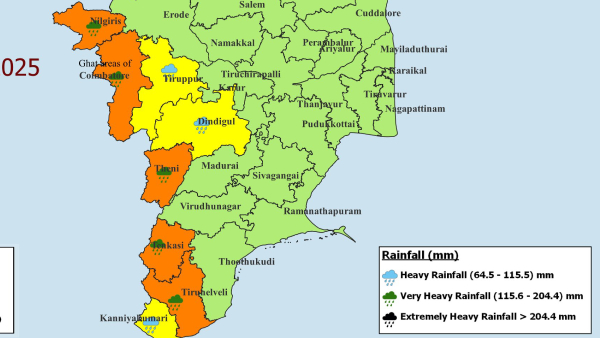 Severe Rain Alert CMD Warns of Extremely Heavy Showers in Tamil Nadu Districts