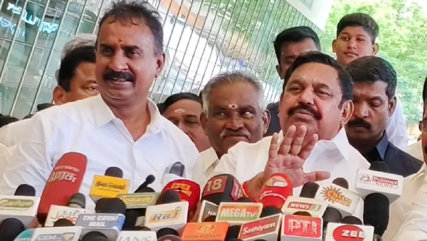 Today SP Velumani Tomorrow You EPS Warns Reporters About Death Threats