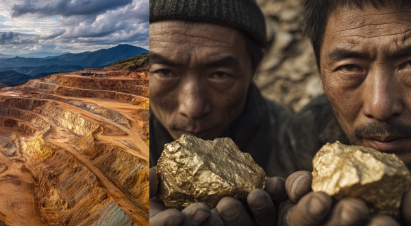China finds the biggest gold reserve beneath one of the counties