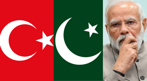 Turkey is opposing India and says Pakistan is like a brotherhood country