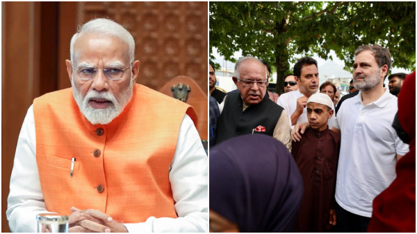 Rahul Gandhi Kashmir Modi