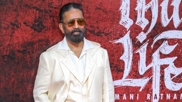 Thug life Kamal Haasan After Karnataka language issue Faces Theatre Bandh Issues in Telugu States
