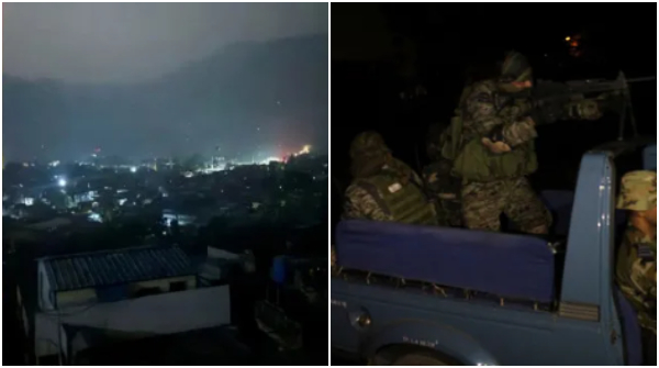 Loud noise heard near Rajouri and Poonch Near LoC in Jammu amp amp Kashmir Loud noise heard near Rajouri and Poonch Near LoC in Jammu amp amp Kashmir