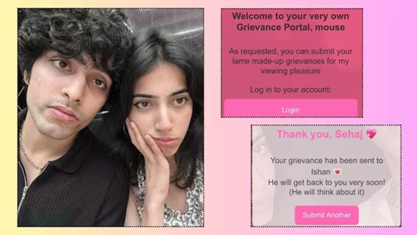 Boyfriend creates a grievance redressal portal for his girlfriend in India Boyfriend creates a grievance redressal portal for his girlfriend in India