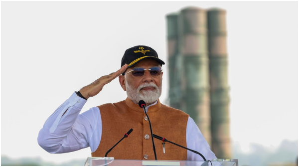 PM Modi s Adampur Base Photo Debunks Pakistan s S-400 Destruction Claim