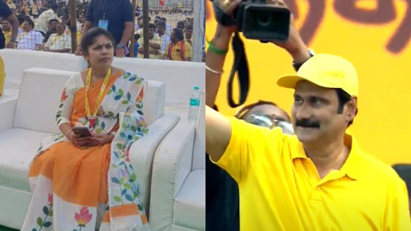 PMK Treasurer Thilagabama Not Seated on Stage at Party Maanaadu Sparks Buzz