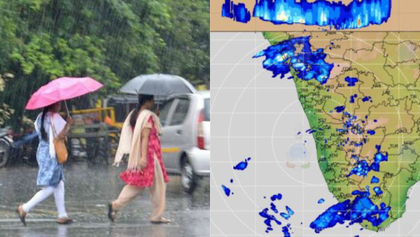 Rain Likely in 15 Districts by Tonight Thunderstorms Forecast in Tamil Nadu