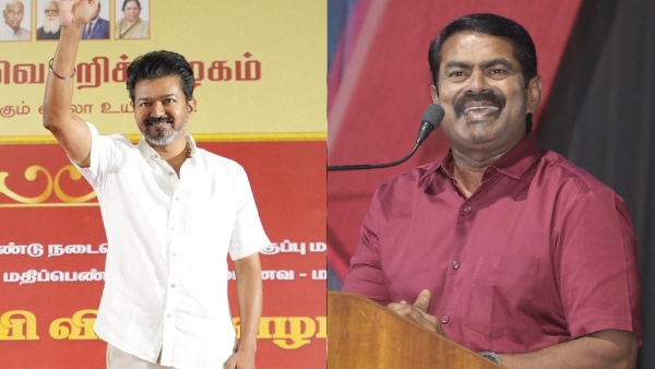 NTK Chief Seeman Slams TVK Leader Vijay Over Periyar Remarks in the Education Event