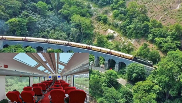 Railway Vistadome Coach chennai