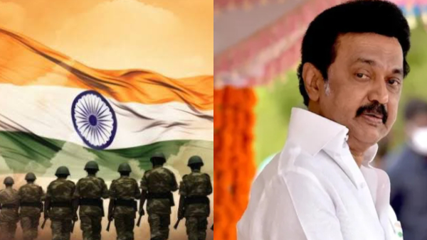 MK Stalin India Army