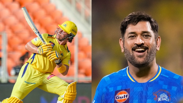 CSK vs GT MS Dhoni in awe after seeing CSK batter Dewald Brevis Smashes 19-Ball Fifty Against Gujarat Titans in IPL 2025 CSK vs GT MS Dhoni in awe after seeing CSK batter Dewald Brevis Smashes 19-Ball Fifty Against Gujarat Titans in IPL 2025