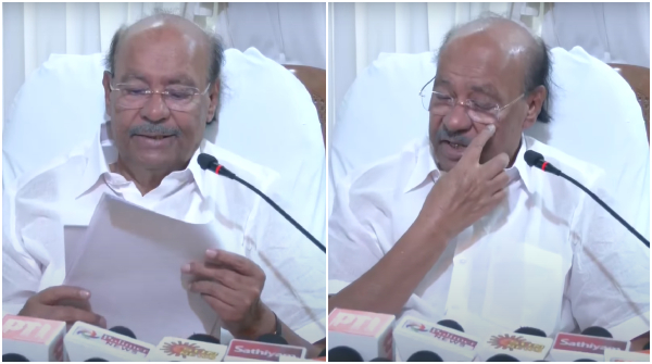 Ramadoss got emotional when speaking about Anbumani Ramadoss