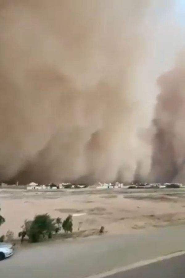 Saudi Arabia dust storm