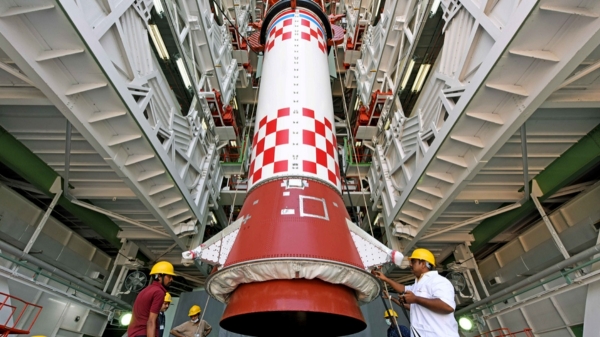 pslvc61 rocket isro 101st satellite to take of tomorrow -61 pslvc61 rocket isro 101st satellite to take of tomorrow -61