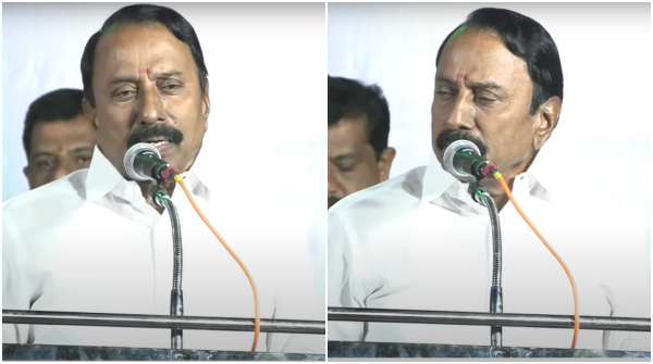 Always I wish to be a Party worker says Sengottaiyan in AIADMK meeting