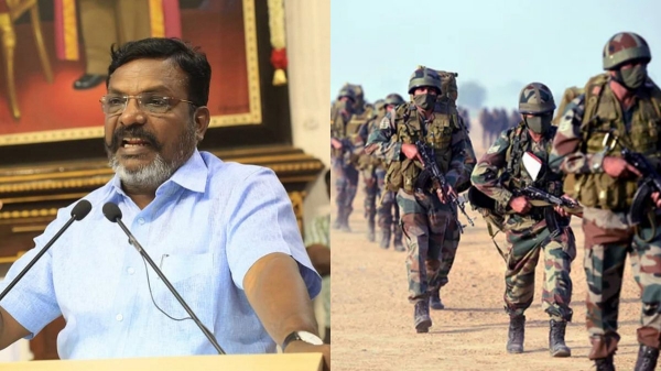 Thirumavalavan indian army Pakistan