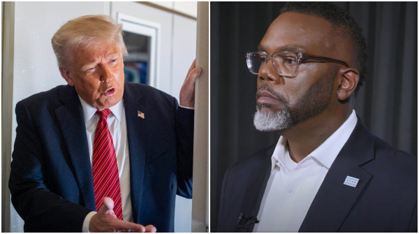 Trump Is a absolute Monster says Chicago Mayor Brandon Johnson