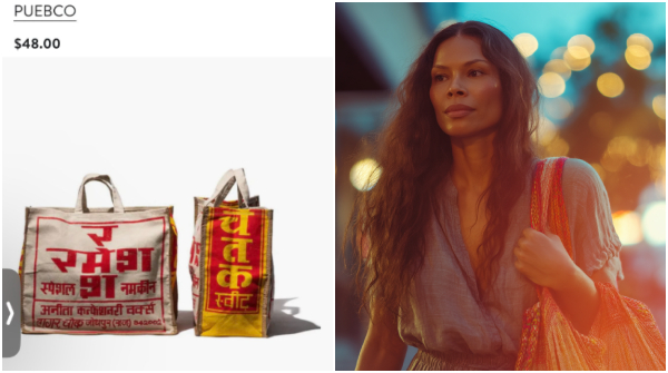 US luxury brand sells Indian Jhola as Indian Souvenir Bag for Nearly Rs 4000 US luxury brand sells Indian Jhola as Indian Souvenir Bag for Nearly Rs 4000