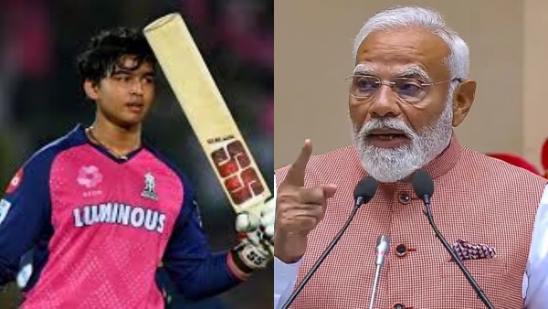 pm-modi-praises-rajasthan-royals-batsman-vaibhav-suryavanshi-for-his-blasting-hundread-at-the-age-of