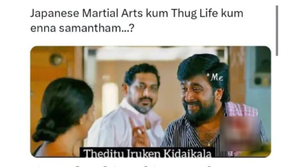kamal simbu trisha maniratnam thug life indian 2 memes 2