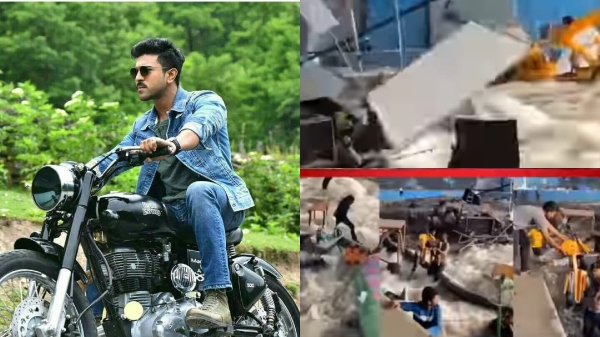Ram Charan Shooting Accident Ram Charan Shooting Accident