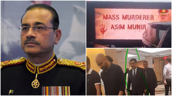Pakistan Army Chief Asim Munir Heckled in Washington