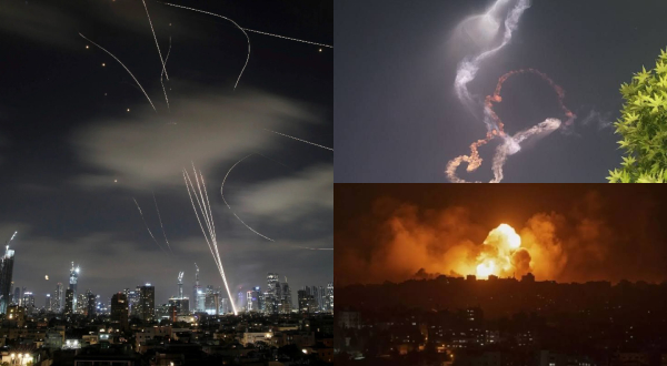 Israel is struggling Look how many Iranian interceptor missiles are hiiting the country