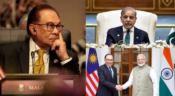 We both are Islamic nations Malaysia did not accept the Pakistan request to stop India