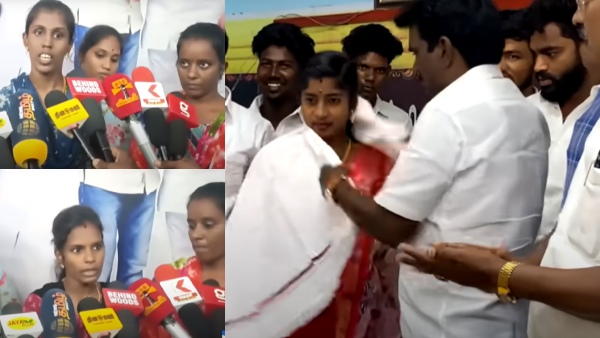 told-to-fake-exit-from-tn-vetri-kazhagam-haven-t-joined-dmk-says-woman-in-interview told-to-fake-exit-from-tn-vetri-kazhagam-haven-t-joined-dmk-says-woman-in-interview