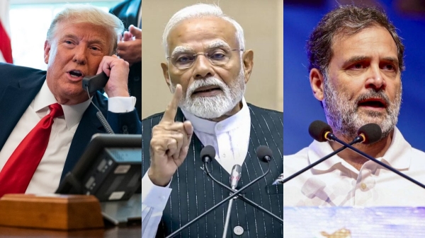 Rahul Gandhi Narendra Modi US