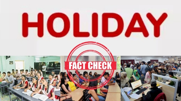 Fact check Holiday Narendra modi