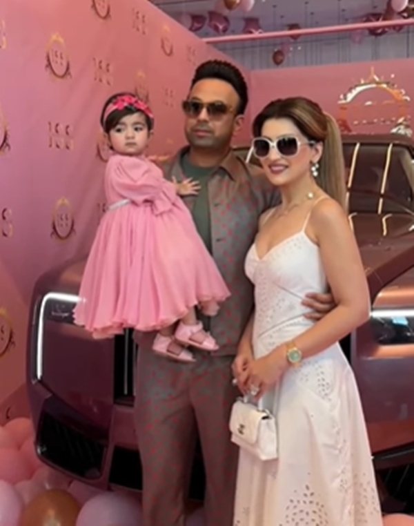 Indian businessman living in Dubai surprises one-year-old daughter with Rolls-Royce car