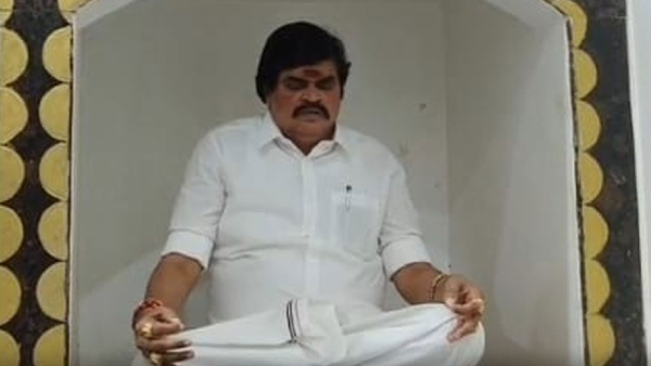 Rajendra Balaji Performs Midnight Puja for Edappadi Palaniswami s Return as CM Rajendra Balaji Performs Midnight Puja for Edappadi Palaniswami s Return as CM
