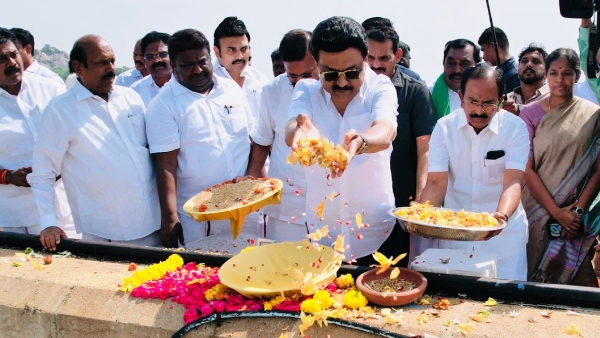 ஜூன் 15ல் கல்லணையில் இருந்து நீர் திறப்பு.. டெல்டா விவசாயிகளை குளிர்விக்கும் முதல்வர் ஸ்டாலின்! | CM Stalin to Release Water from Kallanai on June 15 for Delta Irrigation ...
