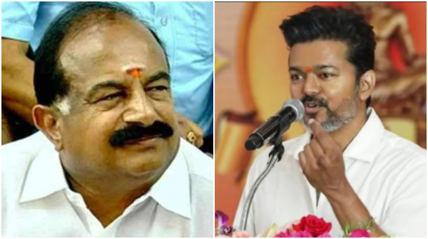 DMK offered Rs 500 crore for Vijay to have alliance with DMK says ADMK Ex minister karuppannan DMK offered Rs 500 crore for Vijay to have alliance with DMK says ADMK Ex minister karuppannan