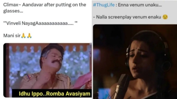 kamal simbu trisha maniratnam thug life indian 2 memes 2