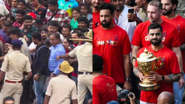 RCB Stampede Due to the emergency of foreign Players RCB Celebration planned immediately at Chinnaswamy Stadium RCB Stampede Due to the emergency of foreign Players RCB Celebration planned immediately at Chinnaswamy Stadium
