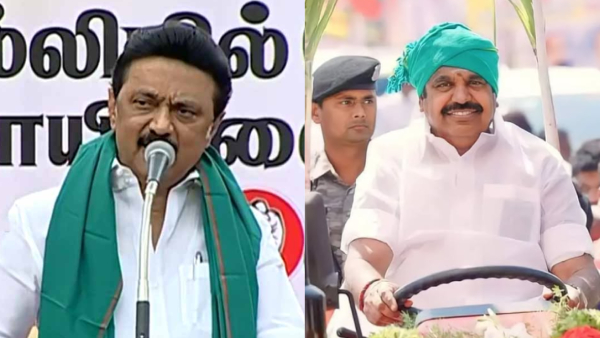 EPS Slams Stalin as Fake Farmer Says No New Schemes for Tamil Nadu Farmers