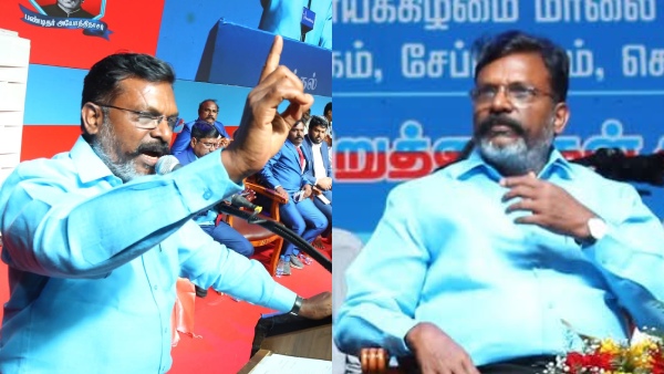 Thirumavalavan Rejects Seat Bargain We Can t Be Fooled With Tea and Bun