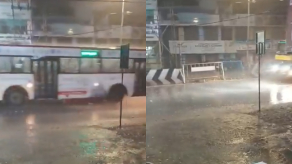 Rain Showers Lash Several Parts of Chennai Including Vadapalani and Egmore