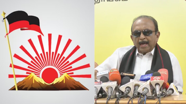 MDMK Chief Vaiko Turns Tense Over Query on Seeking Double-Digit Seats in DMK Alliance