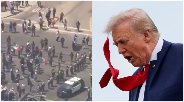 Violent Clashes Erupt in Los Angeles Over Trump s Immigration Crackdown