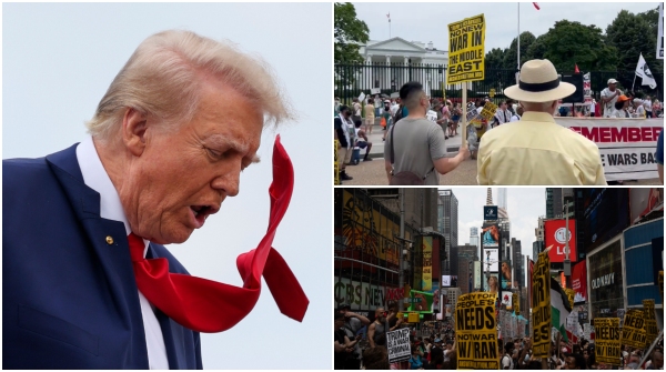 Mega War Protests Erupt in US Cities Over Israel-Iran issue and Trump