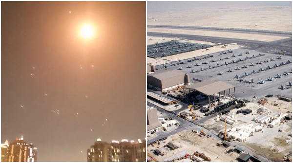 What are the US Military bases in Middle East as Iran attacks Qatar