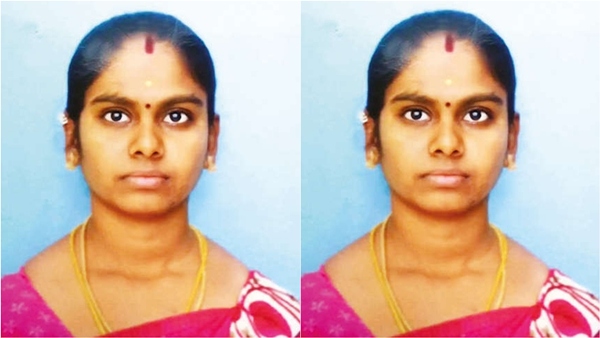What decision did Vellore Saranya make when she wanted to go to temple on her husband s birthday