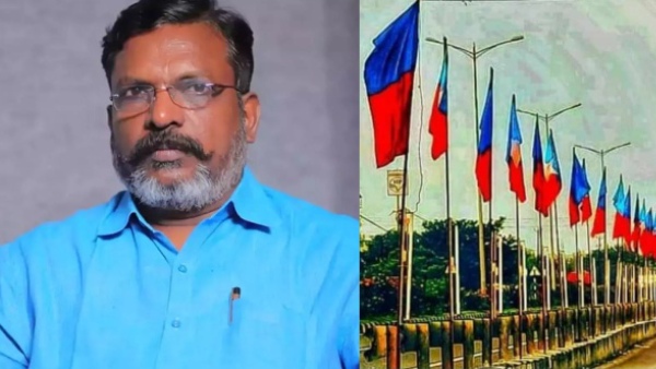 VCK Leader Thirumavalavan Reacts Sharply to Supporter s Future PM Chant Video Goes Viral